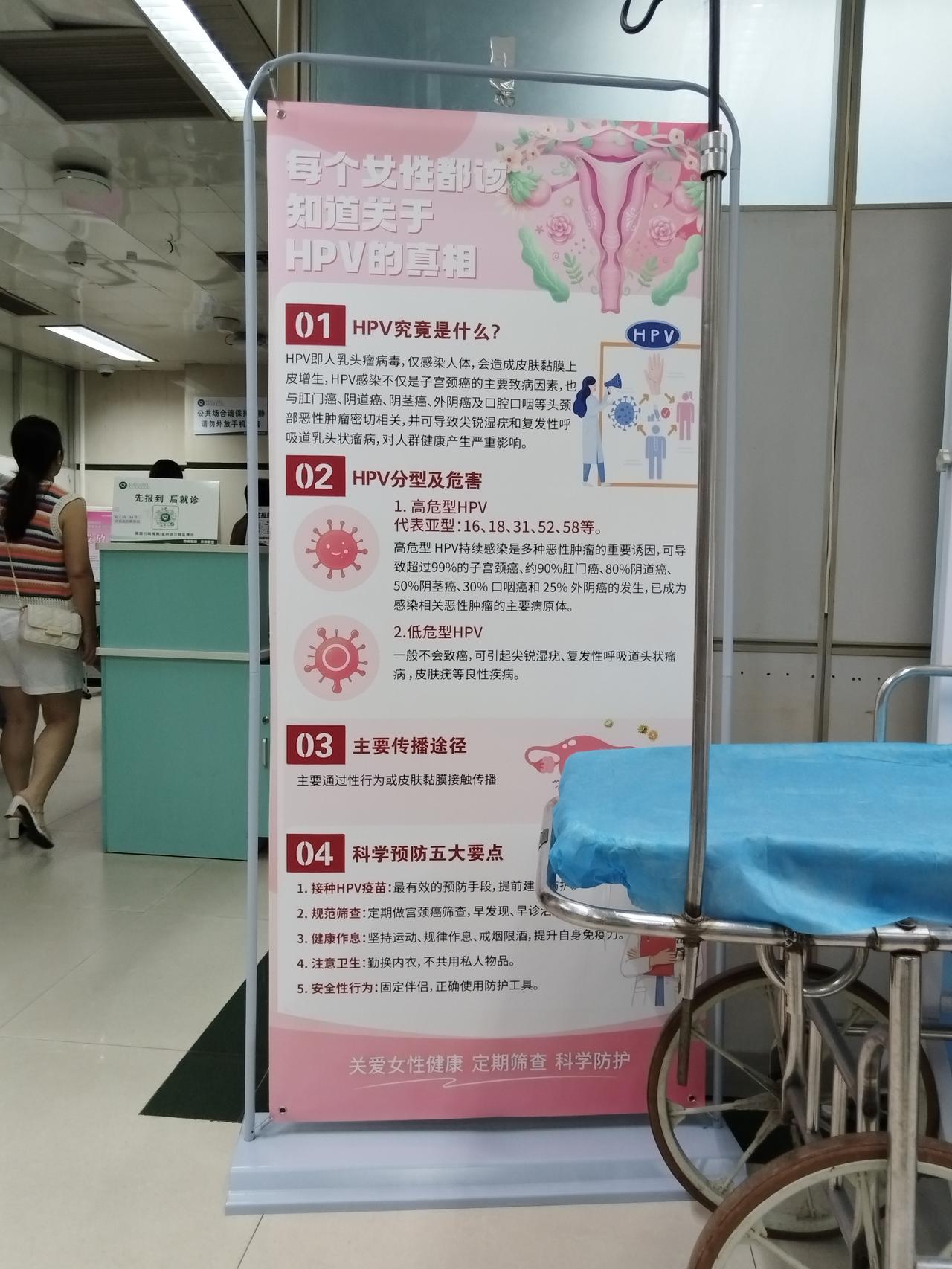 说说关于Hpv的事情。
现在去看妇科，大医院妇科诊所门前都有介绍这个病毒的海报，