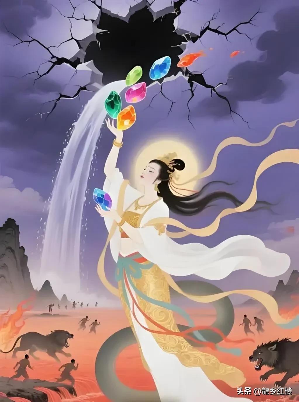 一是“一鲸落，万物生”中体量与数量的庞大；
二是用“《山海经》”、“《诗经》”、