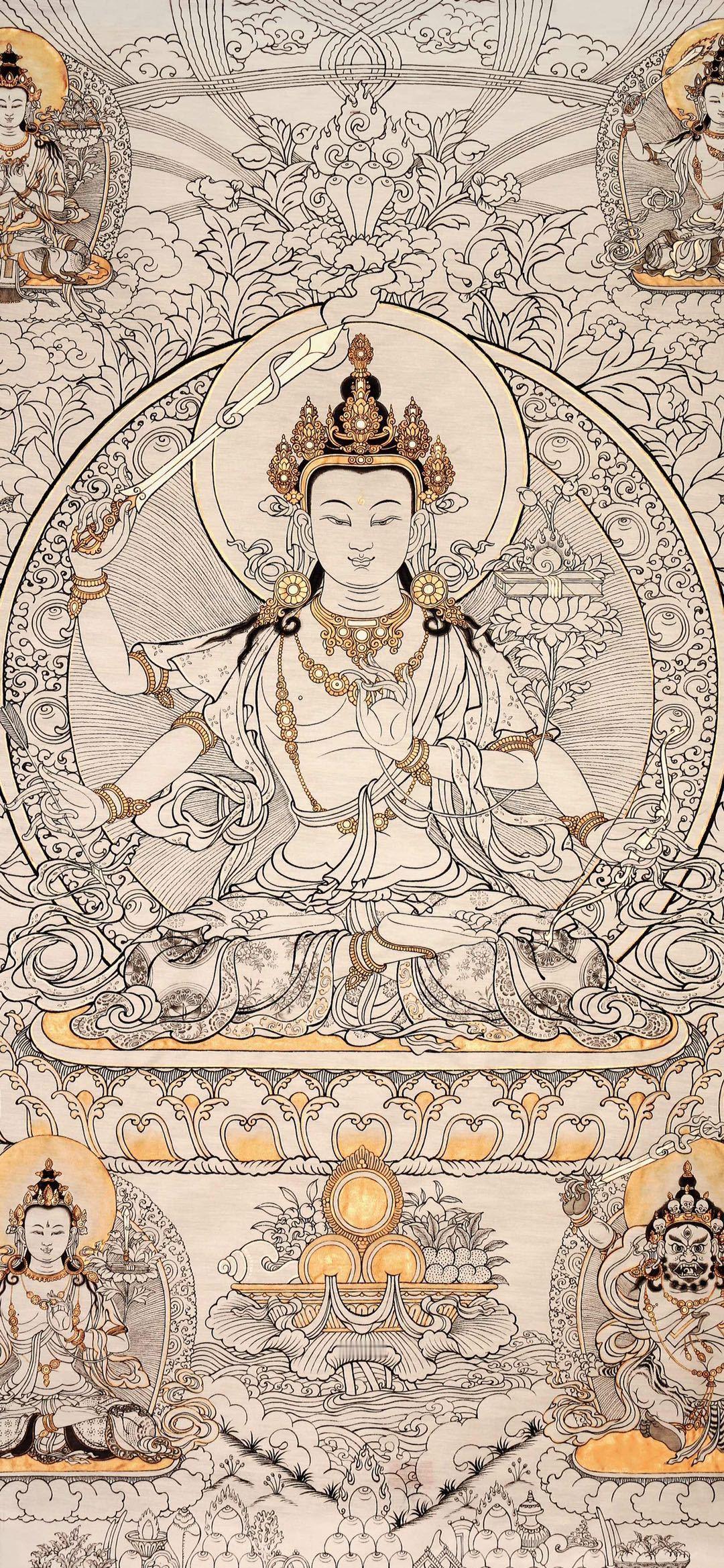 文殊菩萨壁纸 