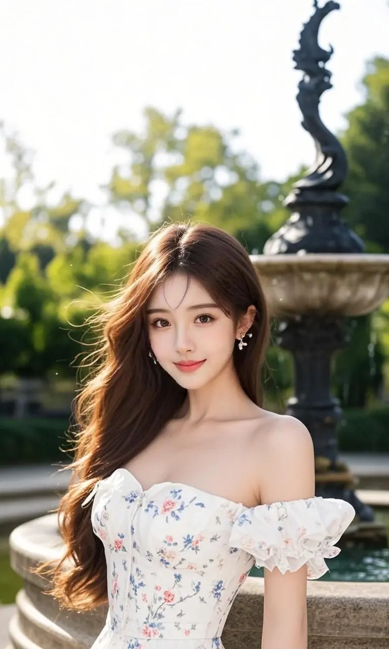花园逸影 原来ai写真可以这么美 人生总得有一套ai写真吧 谁拍谁好看...