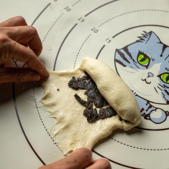 自家小猫代言 特价10.8元50x70cm揉面垫