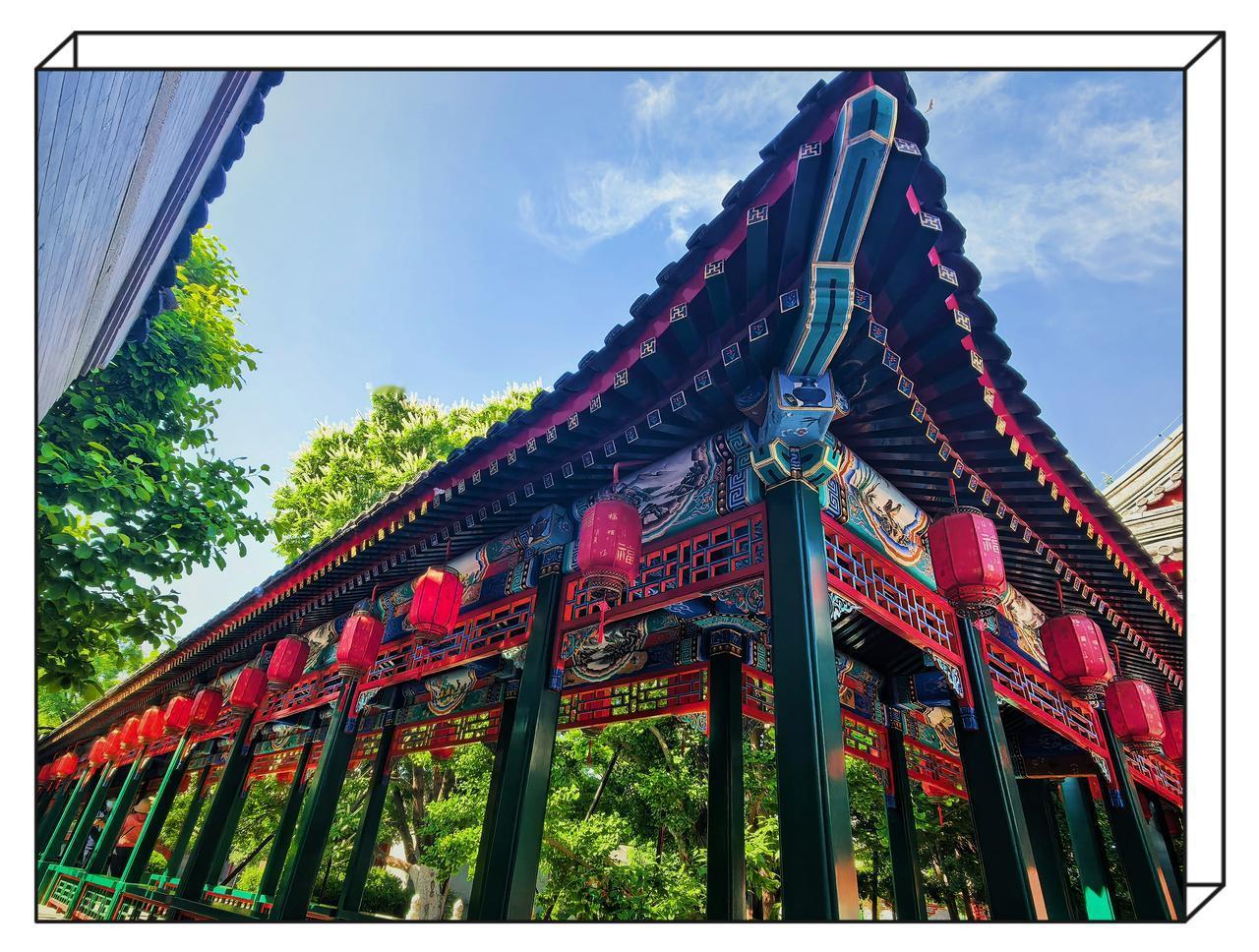分享一张你去过的寺庙北京紫竹院公园行宫廊桥