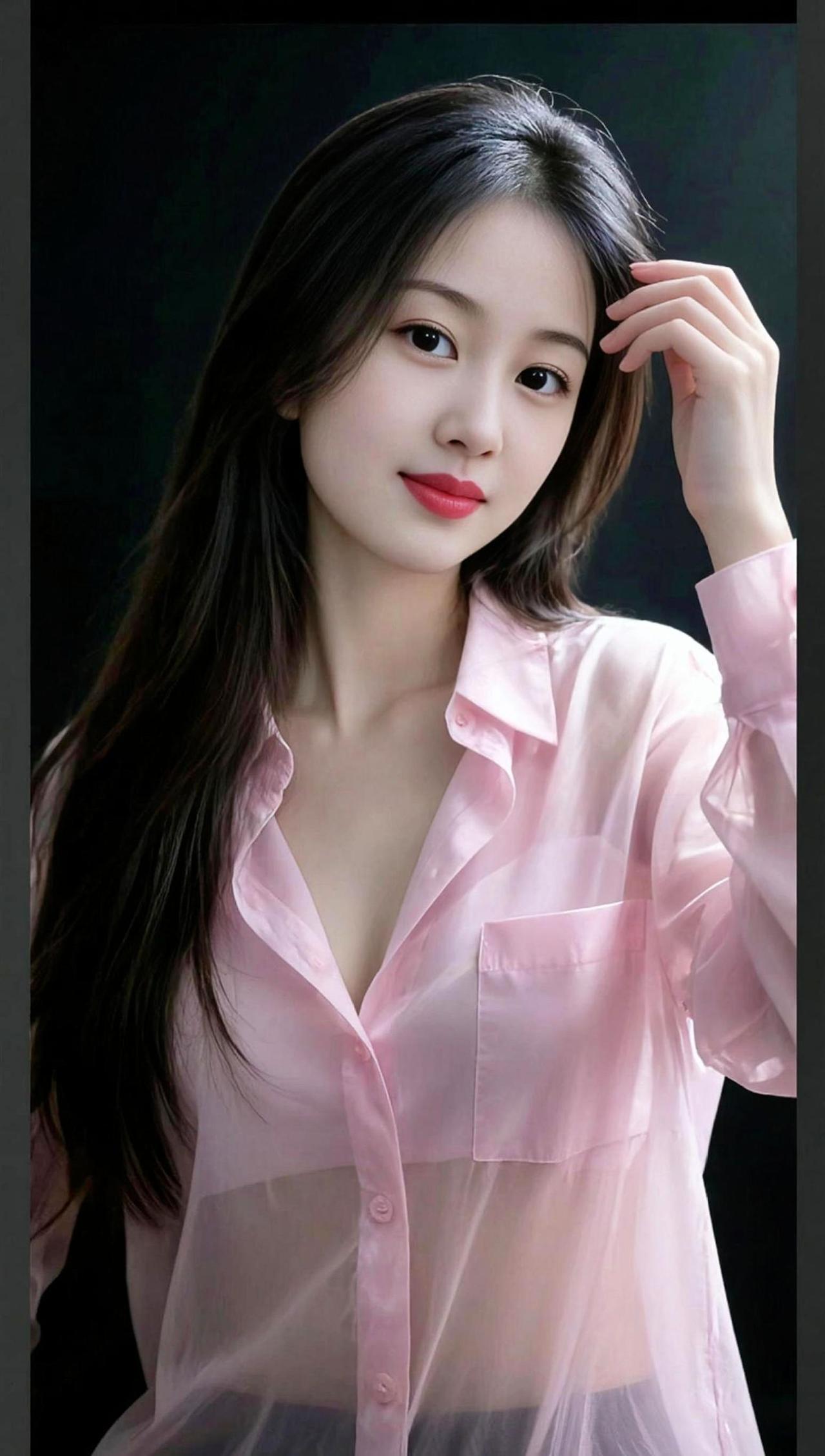 AI粉衫氛围感写真 随变ai随便玩 时尚写真 抖音玩法合伙人计划