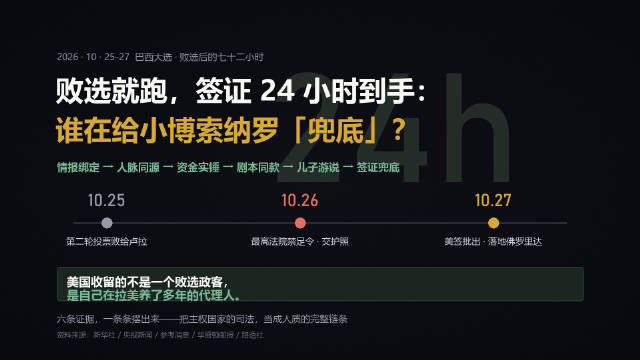 #卢拉称博索纳罗逃离巴西可耻##曝特朗普批准博索纳罗入境美国#巴西大选尘埃落定，小博索纳罗败选才两天