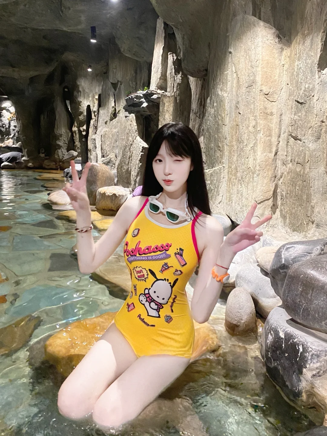 和妈妈来温泉♨️
