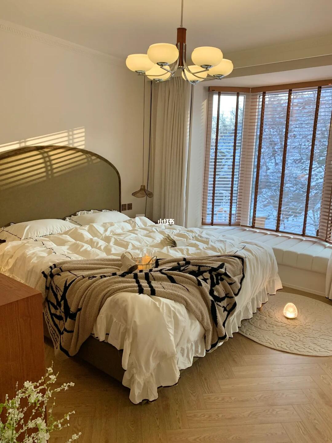拥有雪景的12㎡主卧❄️冬日浪漫是阳光给的～