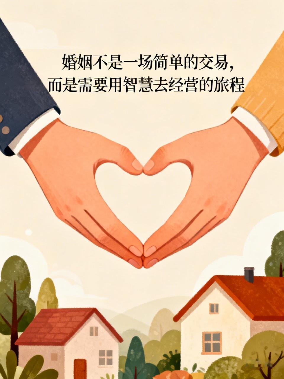 婚姻不是一场简单的交易，而是需要用智慧去经营的旅程。很多人觉得婚姻消散是缘分尽了