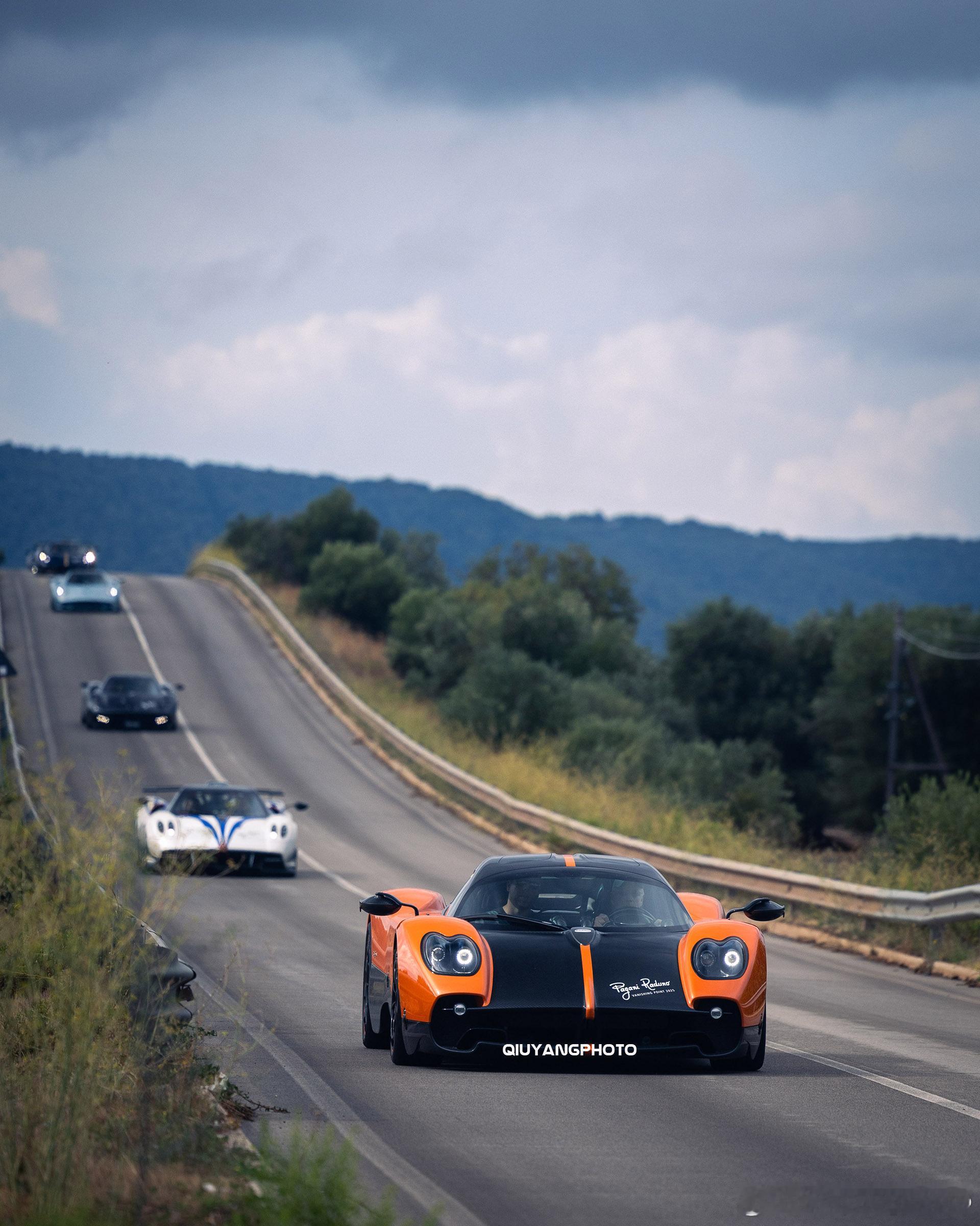Pagani Raduno Vanishing Point 2025 cars0