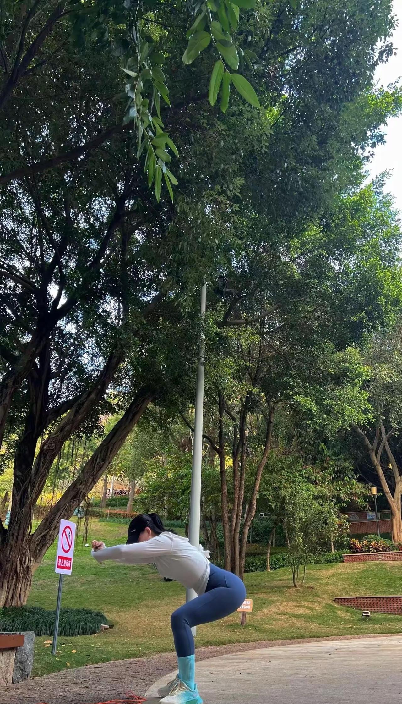 Color walking森林氧吧 晨练随拍