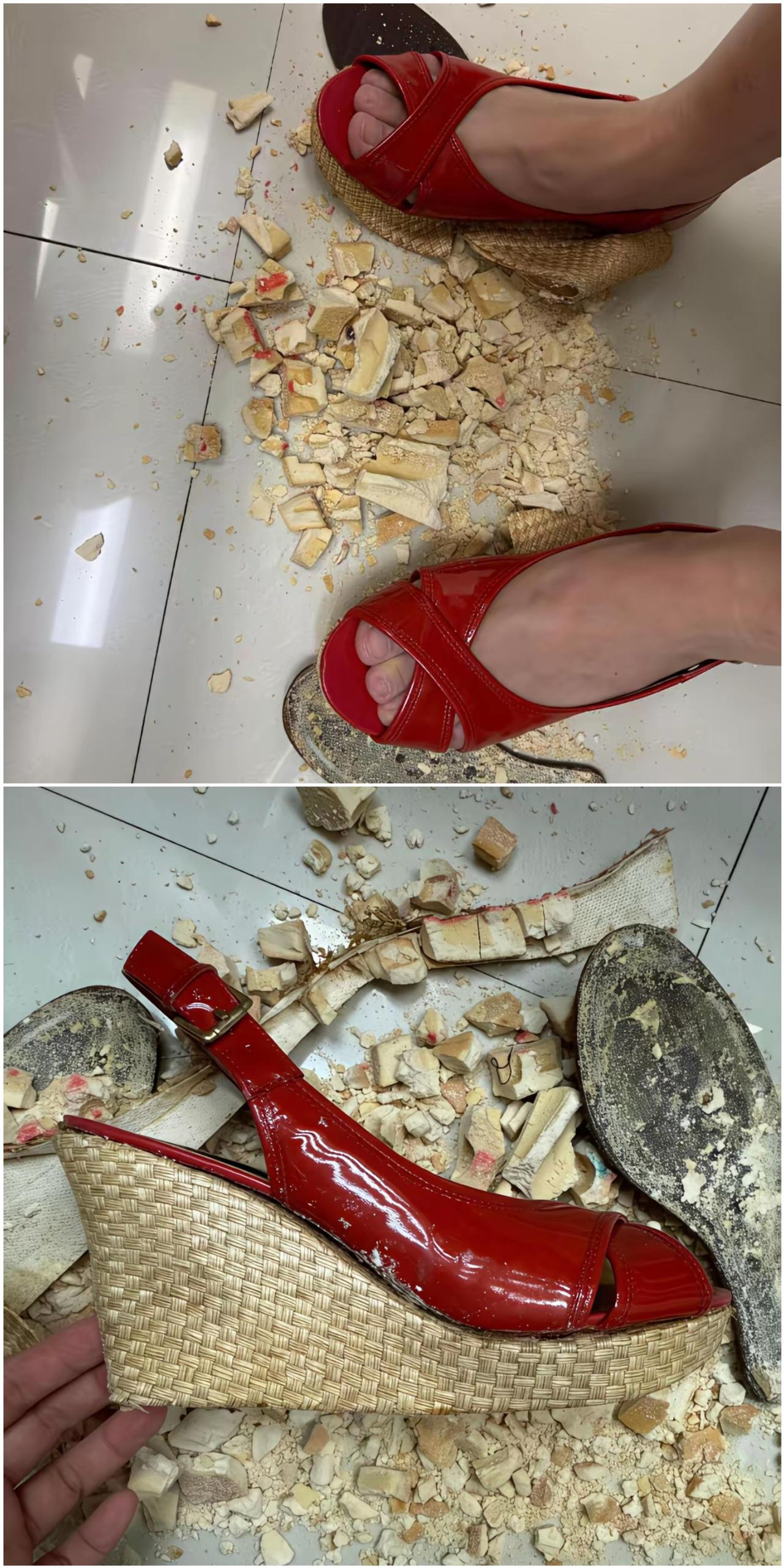 豆腐渣工程听多了，豆腐渣鞋还第一次见