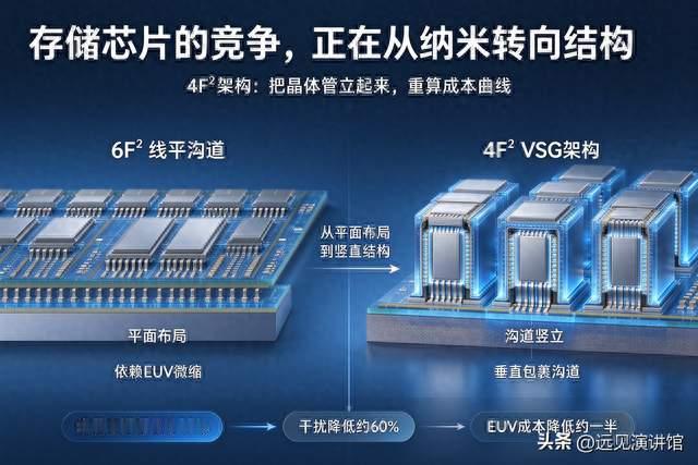 长鑫4F²架构突破：国产存储从追制程到定架构