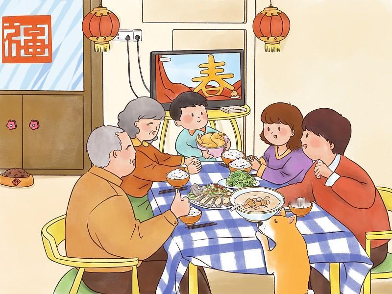 身体无病痛，心里无烦恼，家人常相伴，日子有盼头。