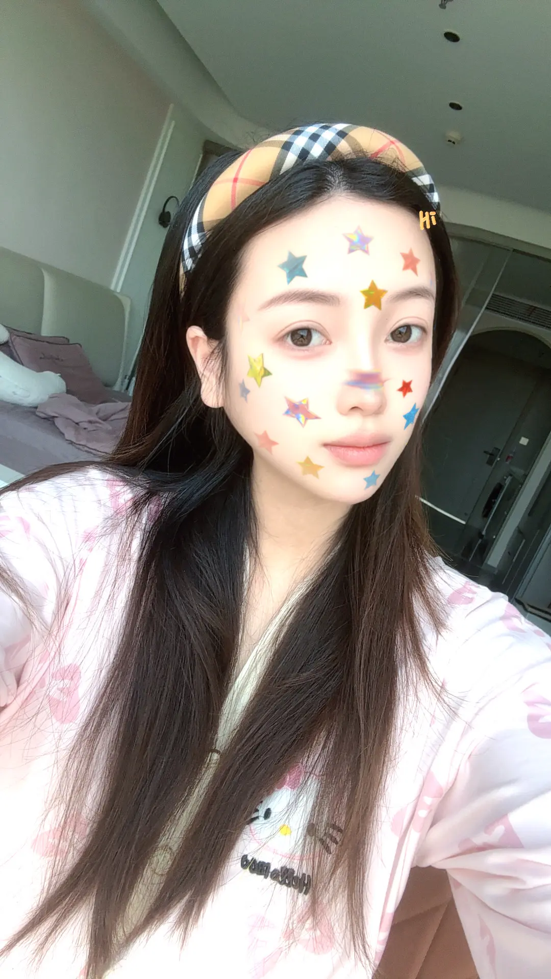 喜欢粉是哇😂