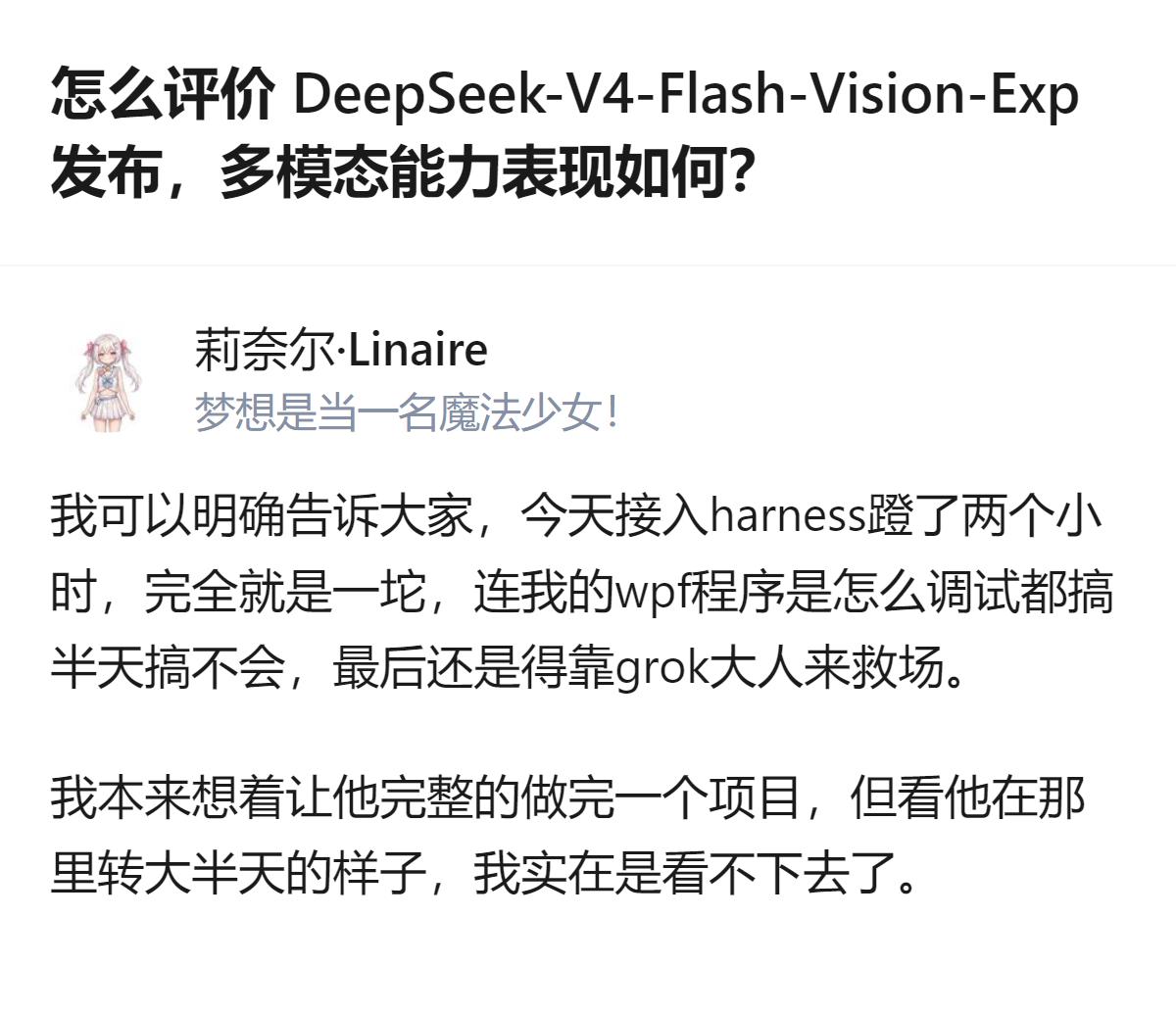 这事更值得看的不是模型发布本身，是有人花俩小时折腾完发现它连基础调试都搞不定，最