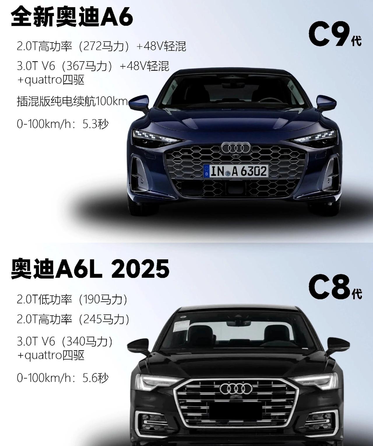扎心！刚提 A6L 就遇 C9 突袭，奥迪新老同堂销售太狠了刚提现款 A6L 的
