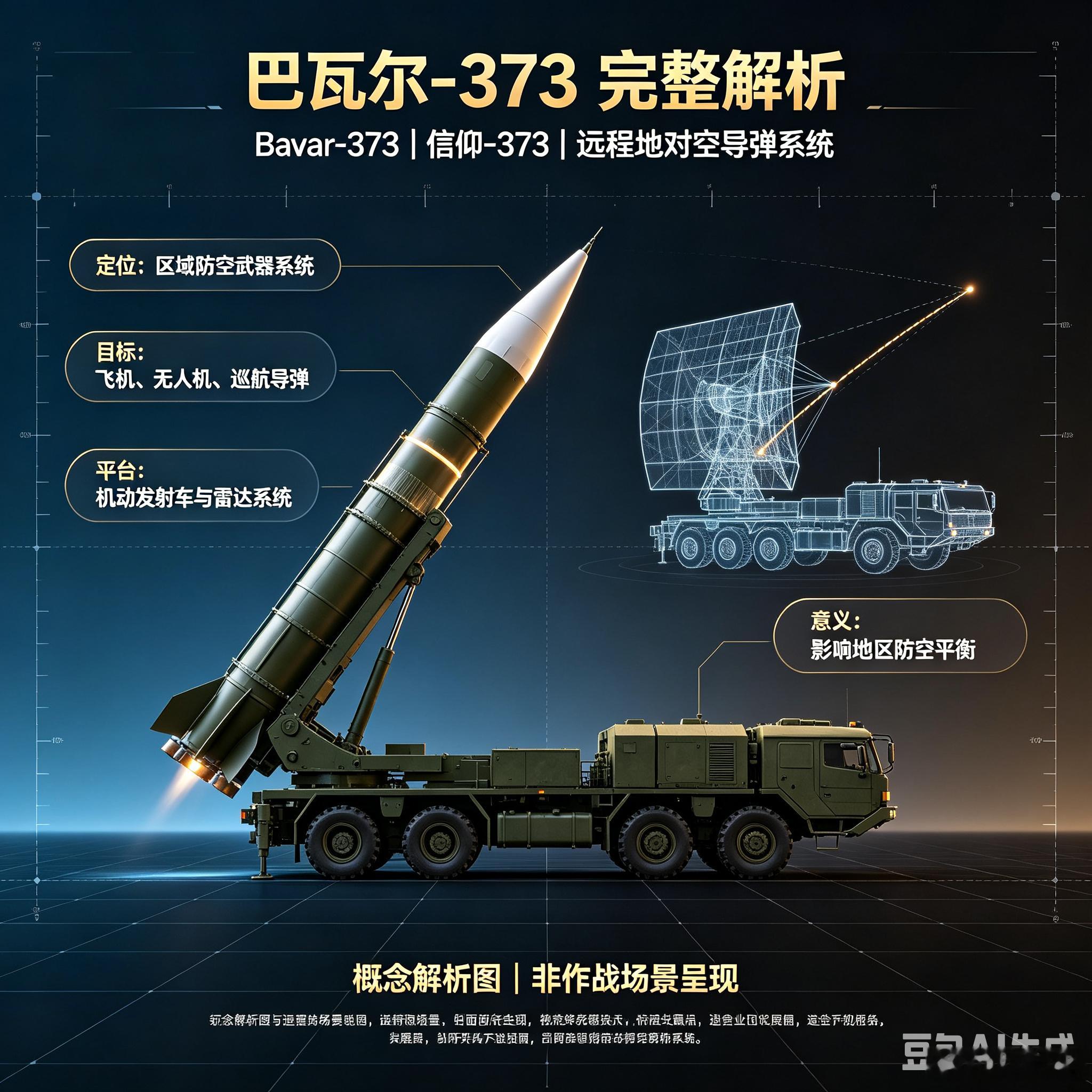 军事ai新视野 巴瓦尔-373（Bavar-373，波斯语意为“信仰-373”）