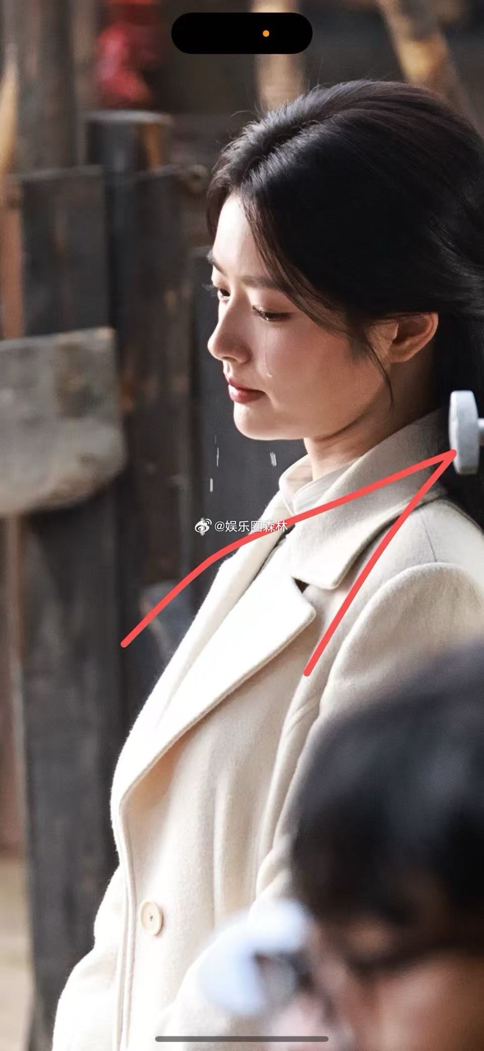 徐若晗拍戏眼泪哗啦啦流，不是一般的专业呀徐若晗 ​​​