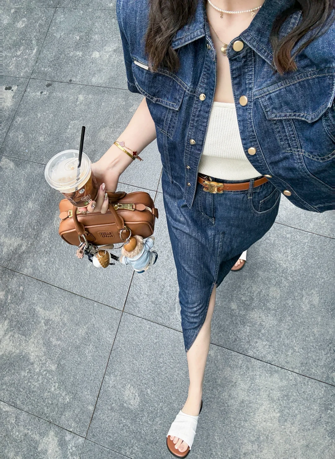 不费力时髦感｜💙牛仔套装简直是懒人福音啊！