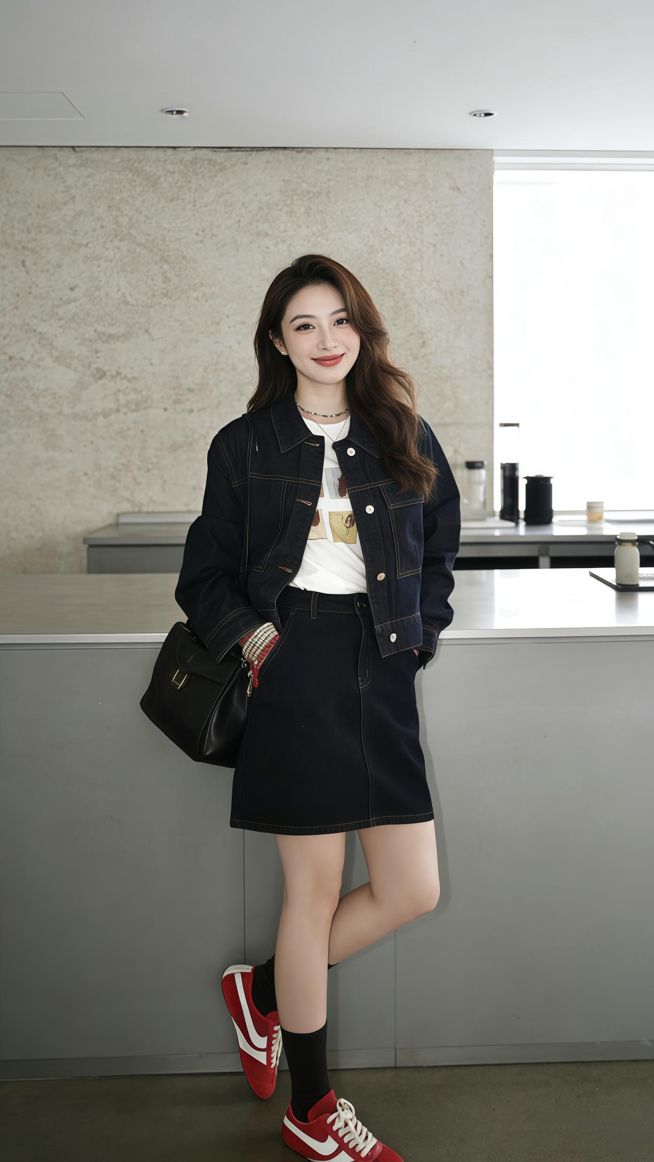 随性穿搭 女装穿搭 今天穿什么 韩系穿搭