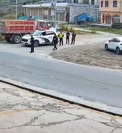 网友：这哥们真勇敢，管我，我都不敢跑！