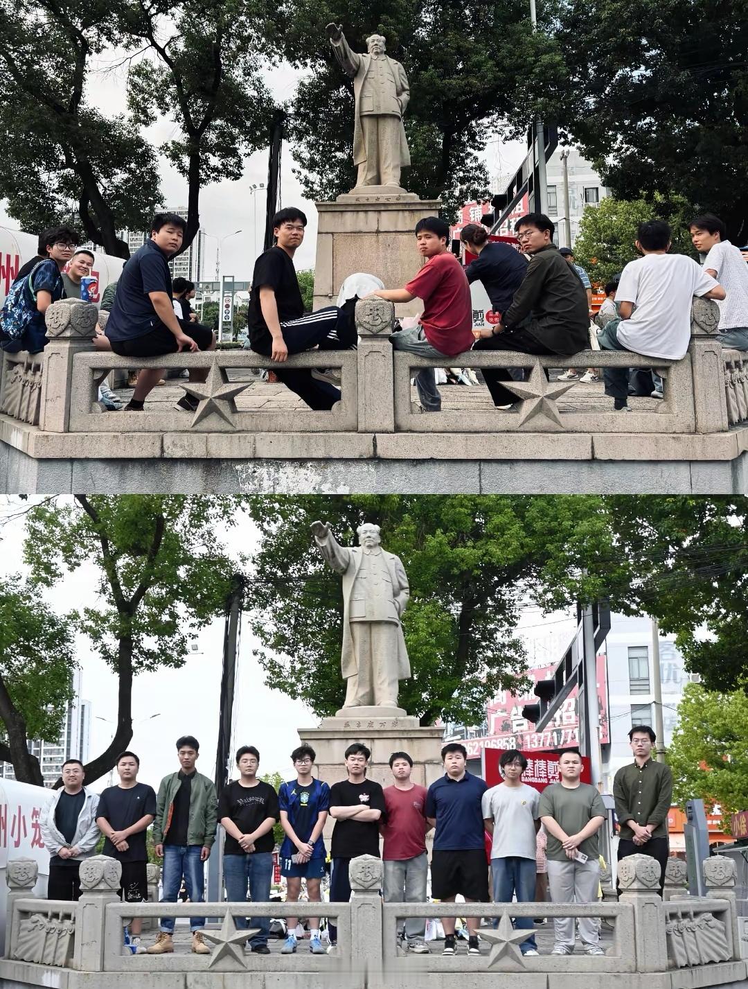 从恰同学少年，到他的暮年，他一生都在——吸引青年，改变青年，引领青年。青年学习他