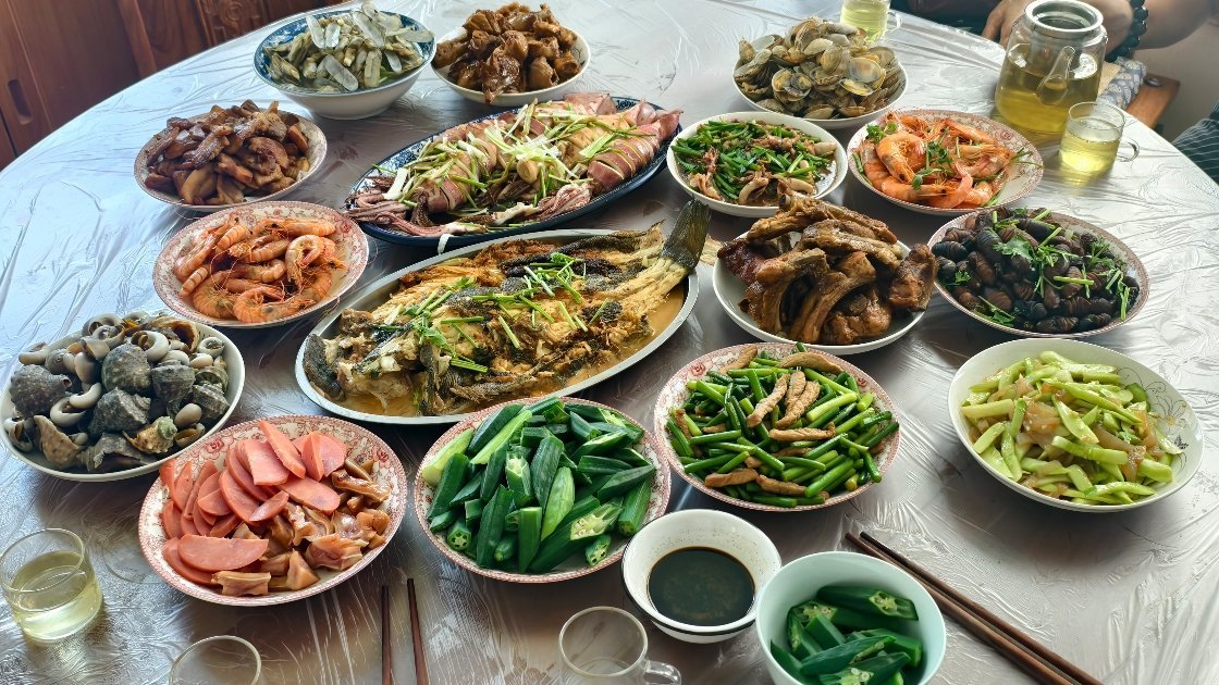 准备 开饭了