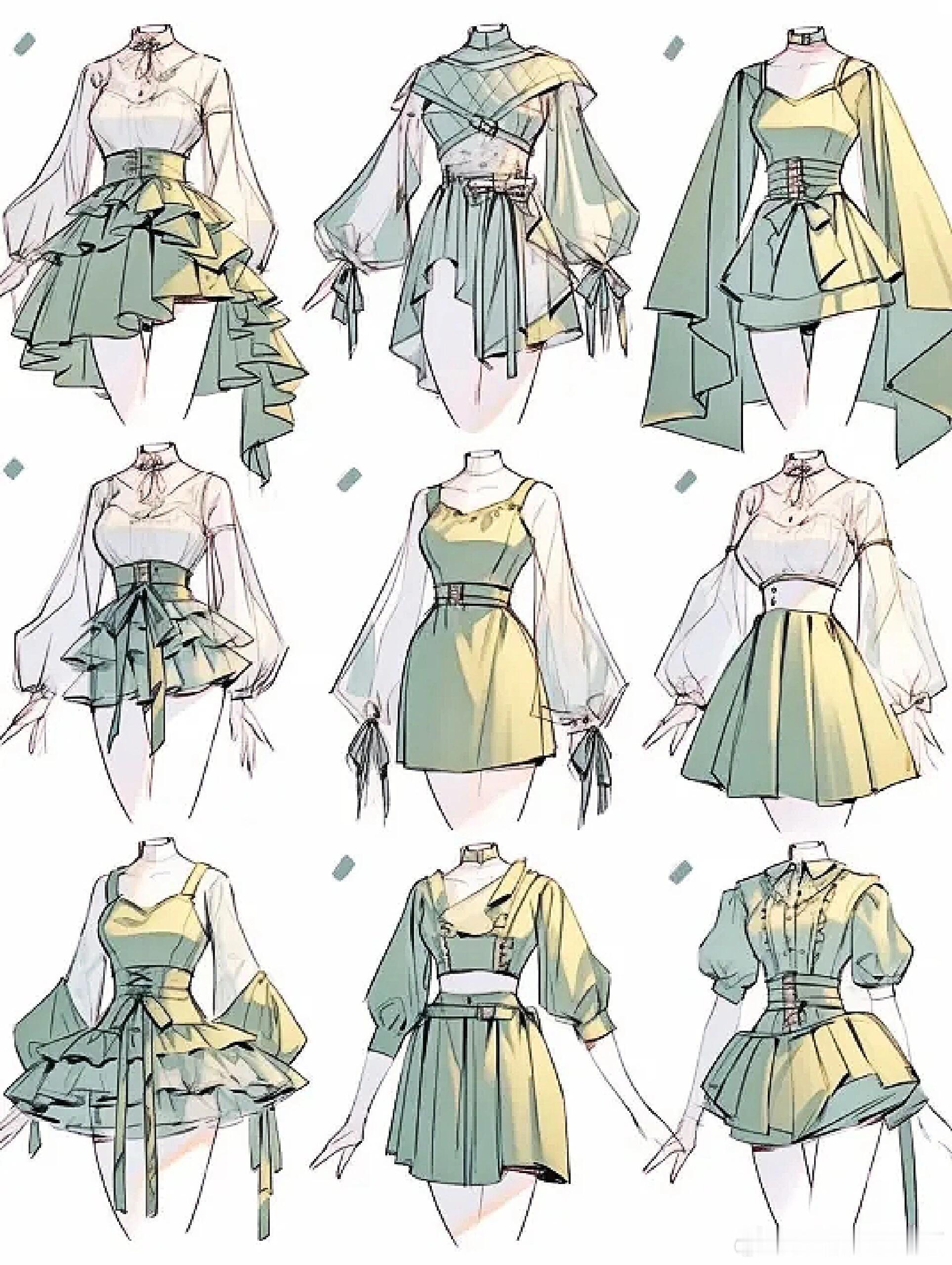 小裙子穿搭服装素材#黄龄新中式红裙# ​​​