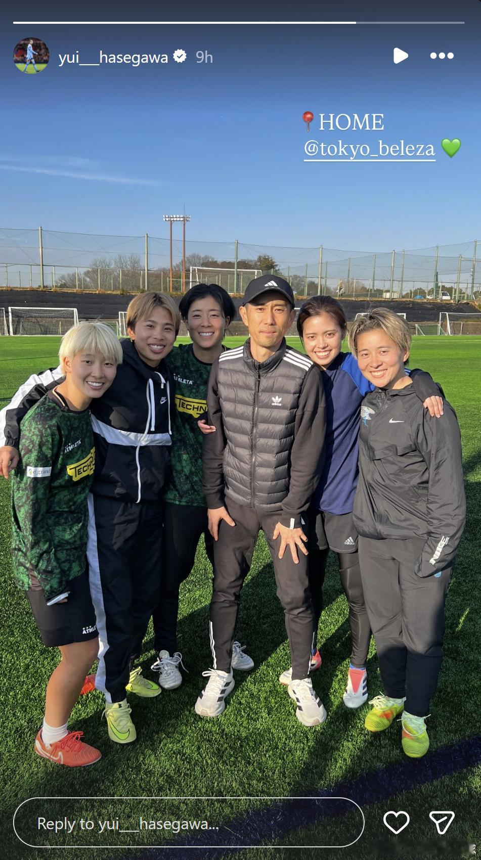 2025年末东京Beleza蹴球大会今年的演员阵容：長谷川唯、籾木結花、土光真代