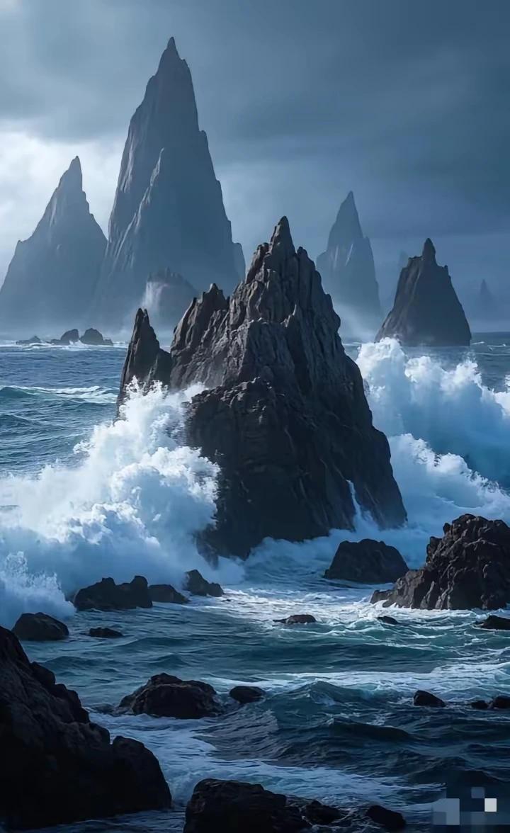 上联：涛声拍岸锁危楼
下联：黑云压城城欲摧。