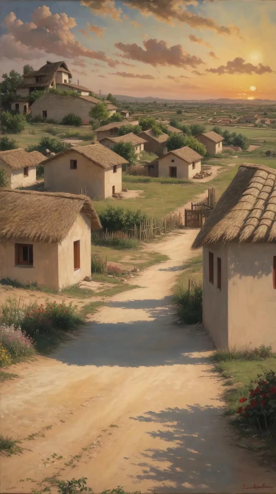 上联：道路泥泞屋茅草；
下联：？？？
