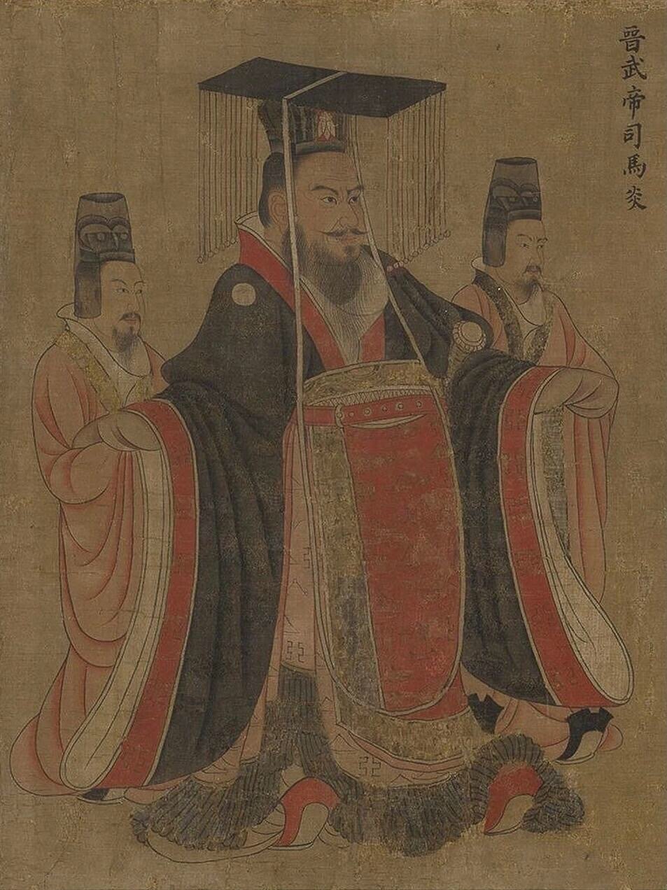 这13位帝王长啥样？ | 唐·阎立本《古帝王图卷》宋摹本传为唐代阎立本画作，现存