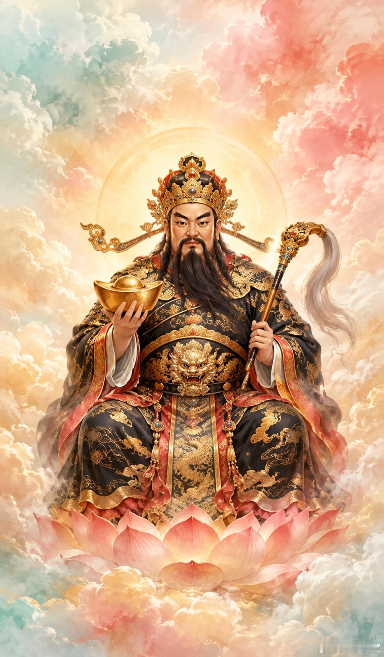 财神到，远离亏损🙏保佑避开破财陷阱、人情损耗、投资失误。每一分辛苦钱都能稳稳留