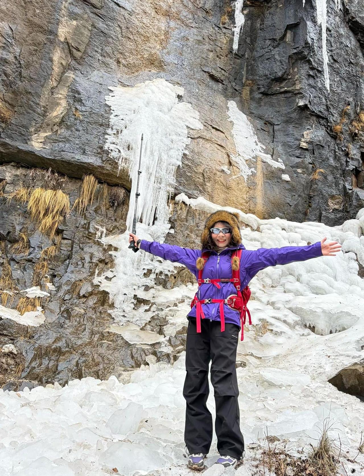 南太行两天一晚徒步计划 欢迎你的加入户外徒步 冰瀑布 南太行