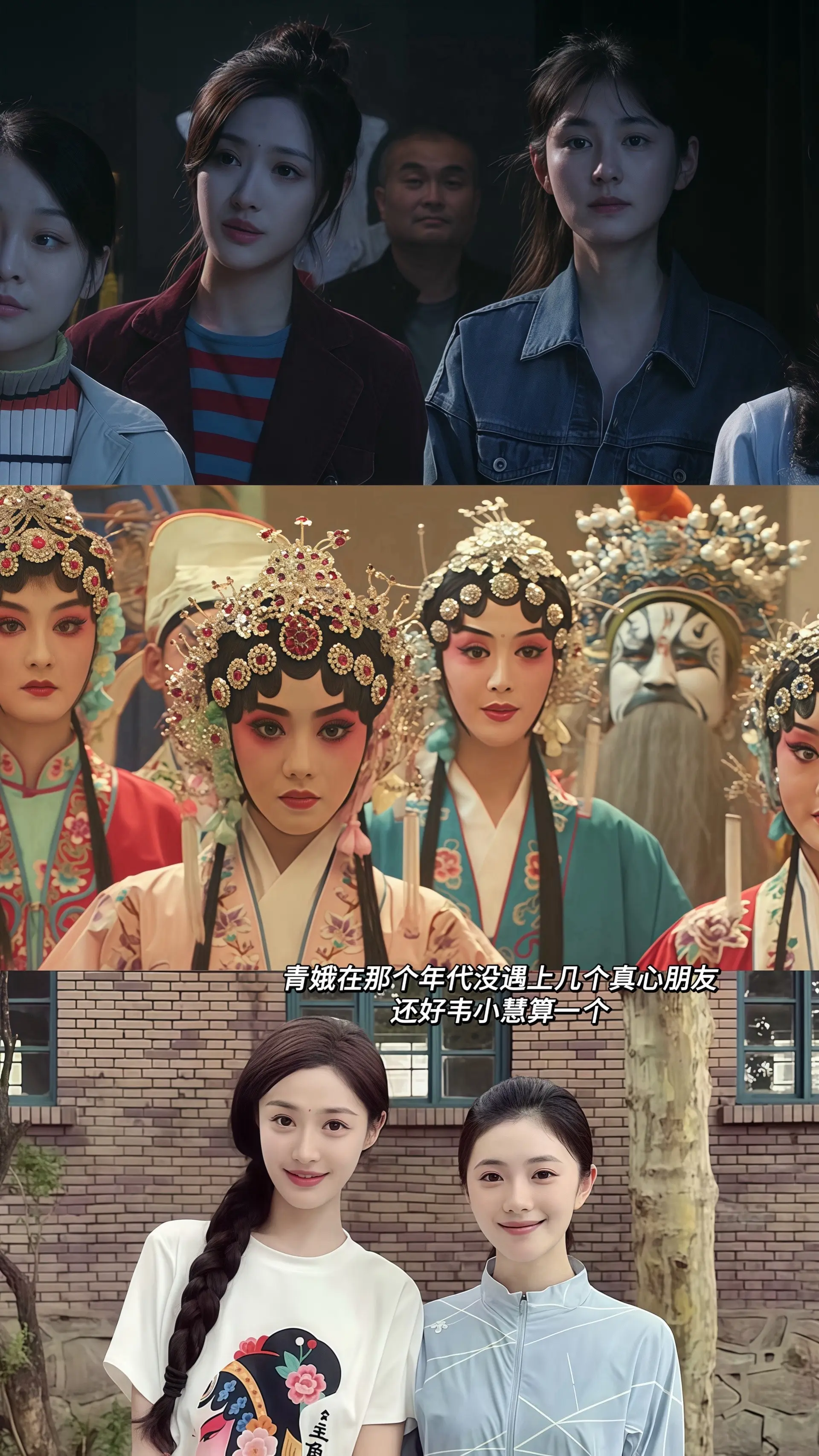 拍那场戏的时候我就在旁边，秦娥一句怨言都没有，我反而难受了好久。