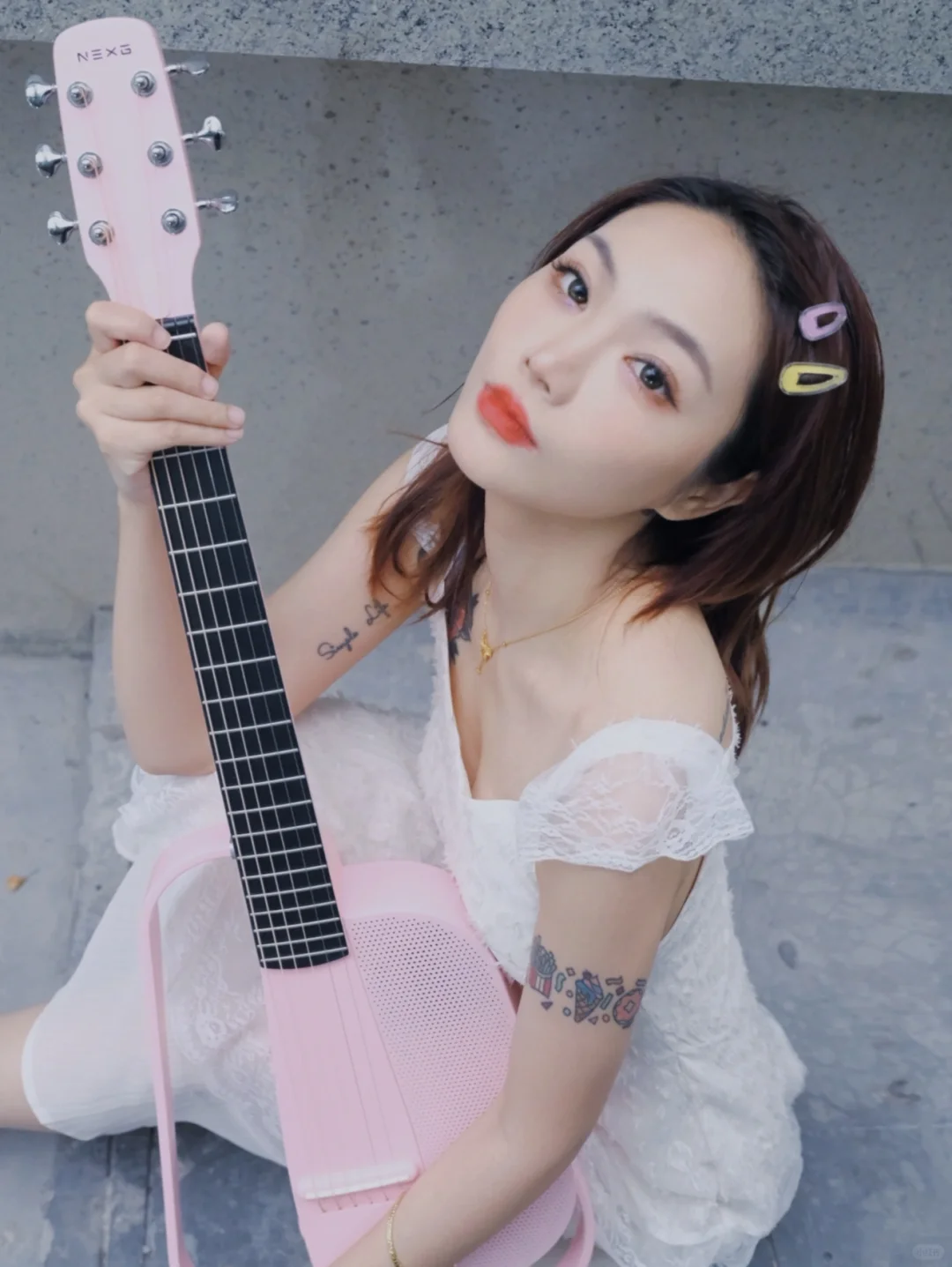 向阳而生的日子+一把吉他🎸
