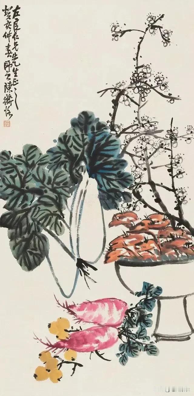 陈师曾笔下的：《梅》
#国画# #精彩国画# #古今国画# #国画名家推荐#