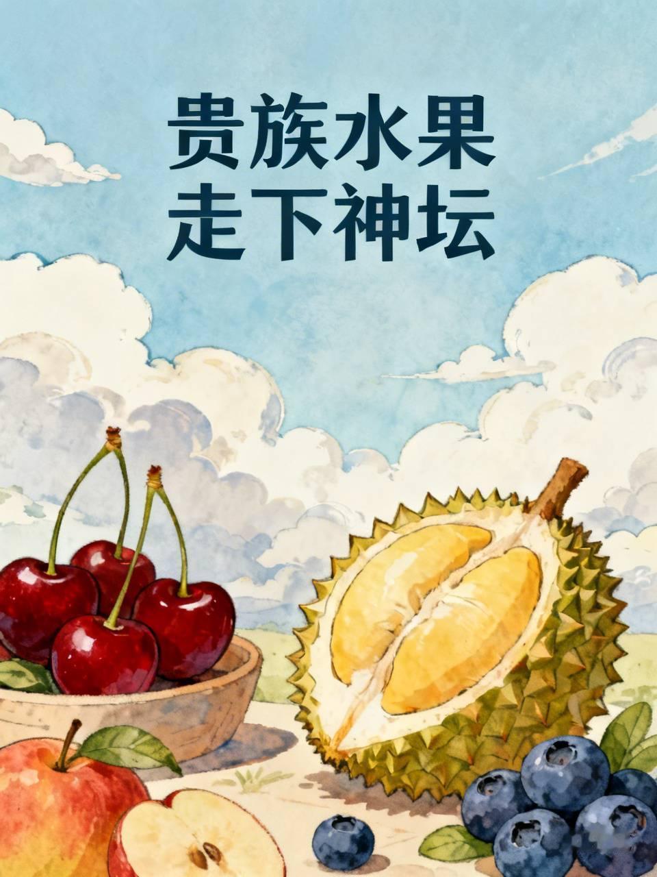 曾经的“贵族水果”，如今纷纷走下神坛
         还记得前些年，车厘子、榴