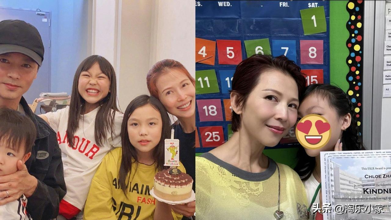 蔡少芬二女毕业骄傲大晒证书　近照曝光尖下巴鼻高高尽得妈妈美貌
蔡少芬（Ada）与