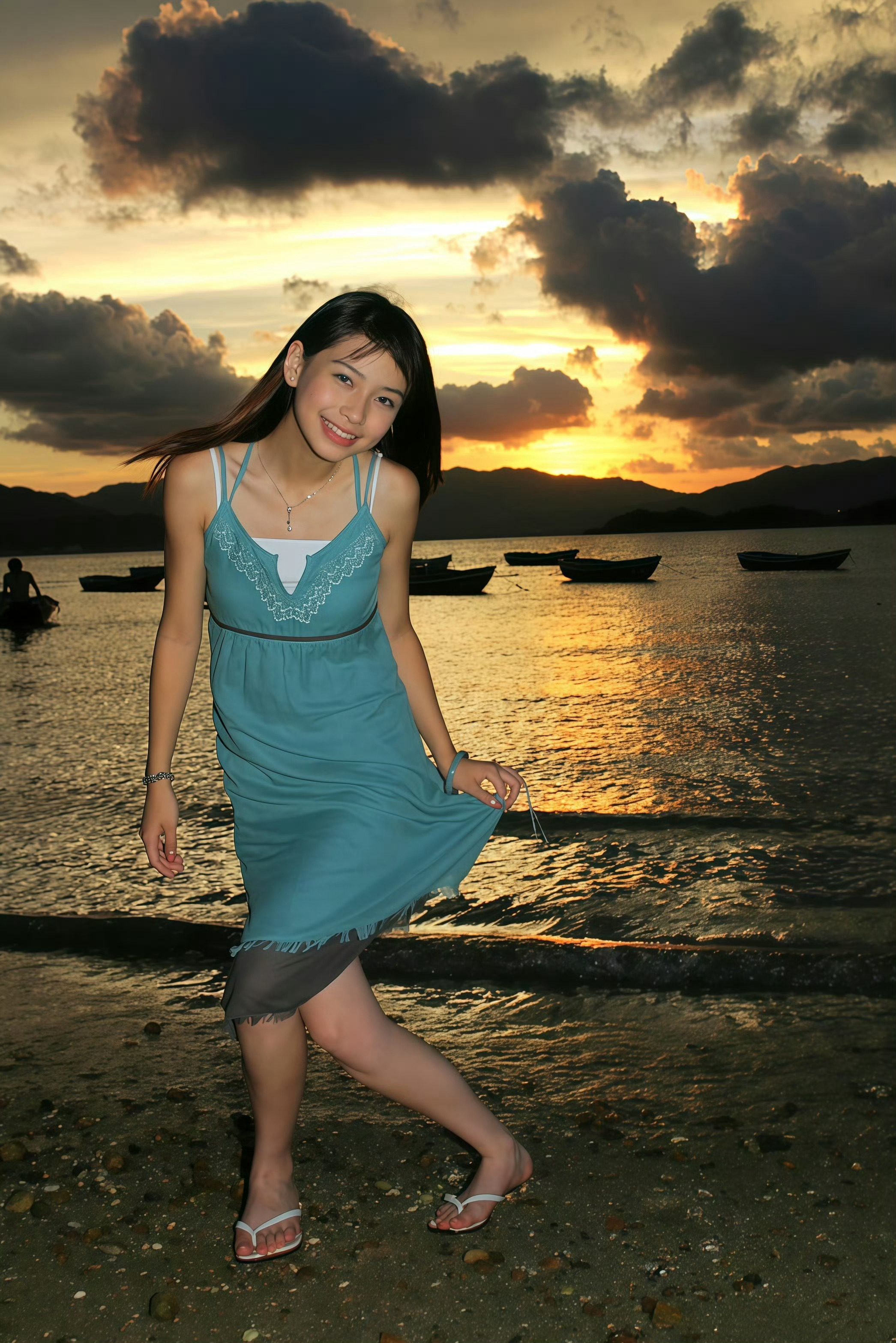 Angelababy13岁旧照*angelababy 是阳光明媚自由的小鼻一直这