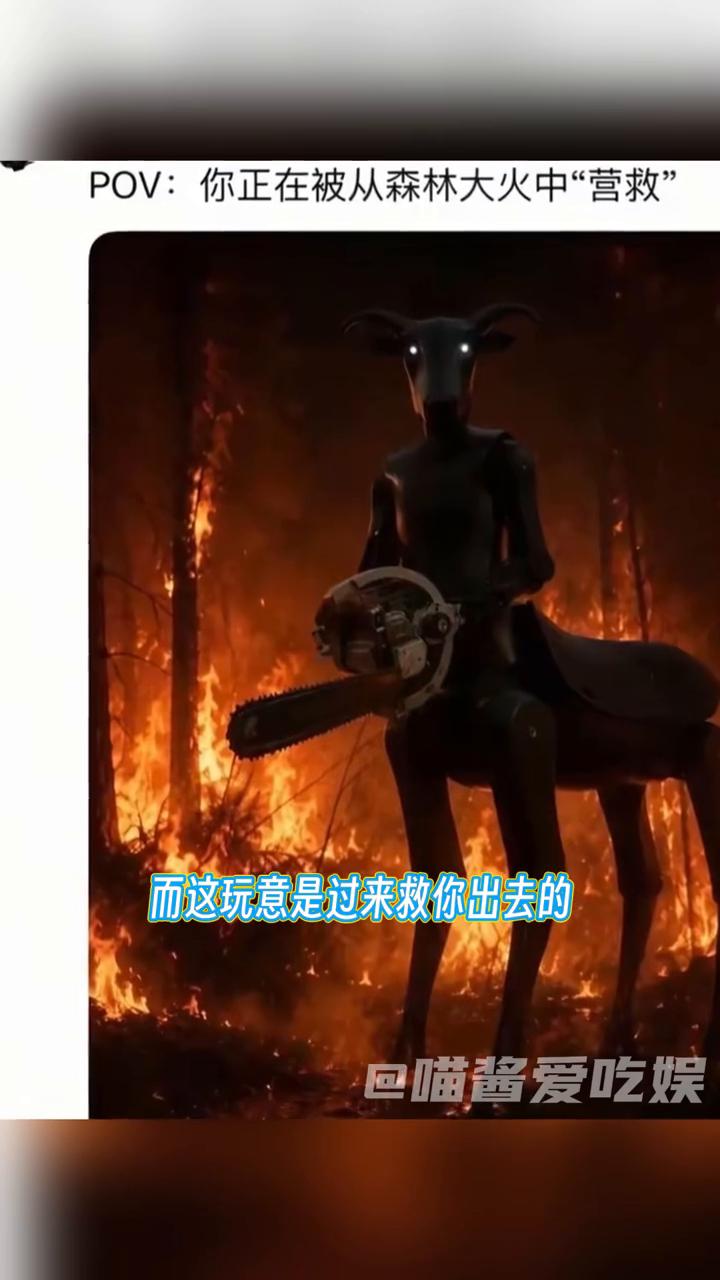 我想逃离火场还得打个boss吗？
你是说我在火灾中好不容易找到安全出口还得打个b