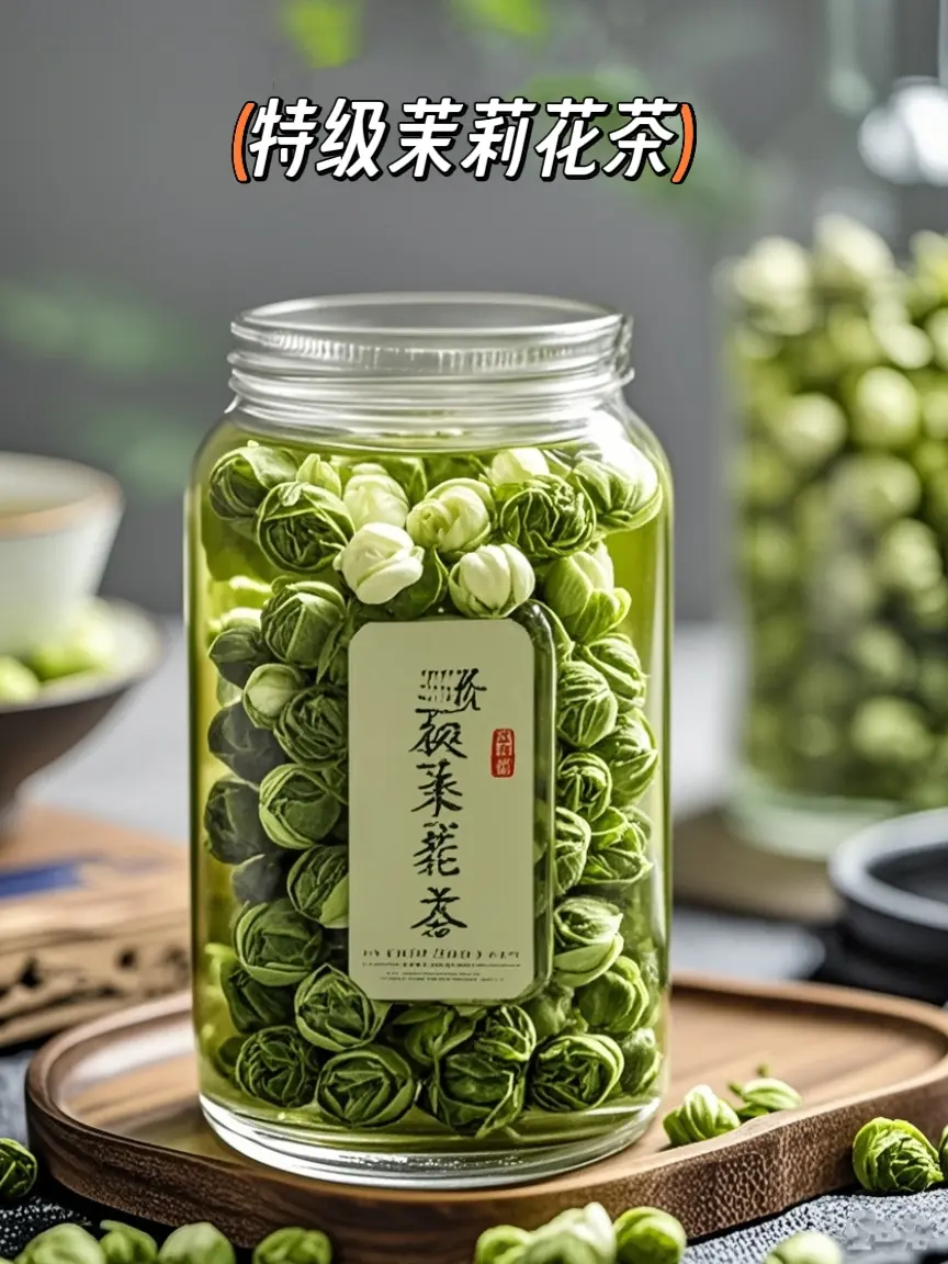 这个茉莉龙珠茶宛如一颗璀璨而独特的星辰，它将清新的茉莉与鲜嫩的茶芽精妙...