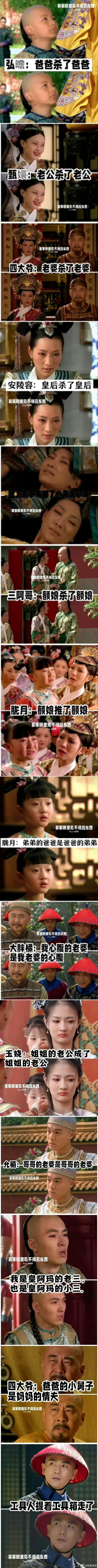 其实我看《甄嬛传》不多，但是我居然都明白了[笑cry] 