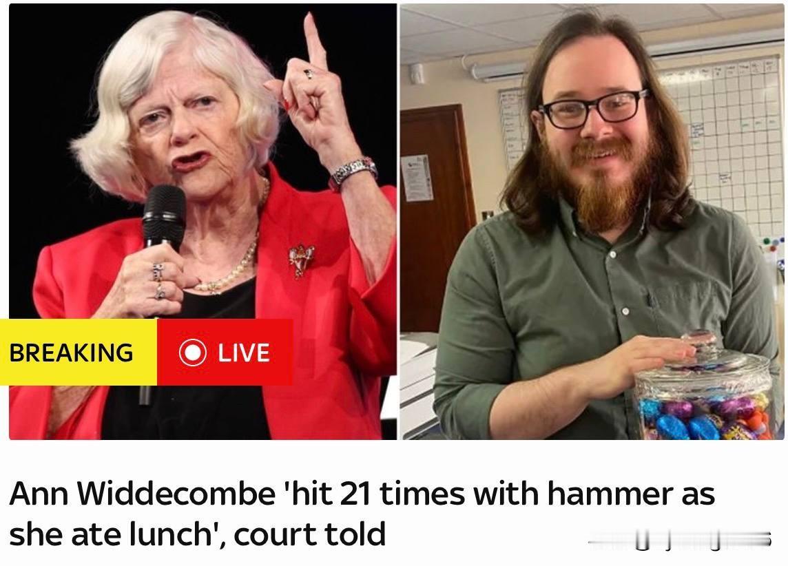🇬🇧针对78岁的安·威德科姆（Ann Widdecombe）——一位前国会议