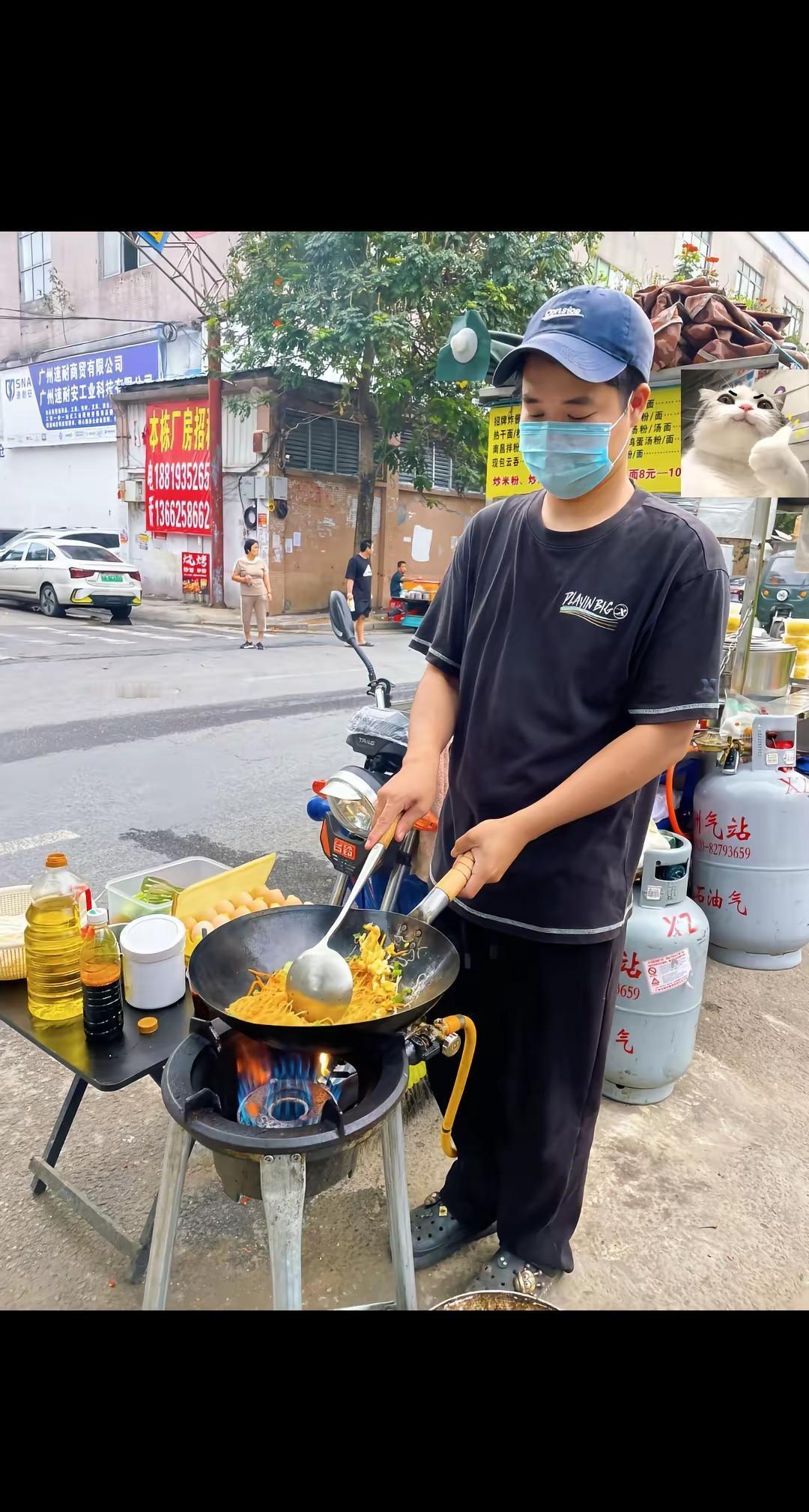 2023年来广州打了二个月螺丝，立马转行摆摊卖早餐，那是很多都在看我笑话，说我估
