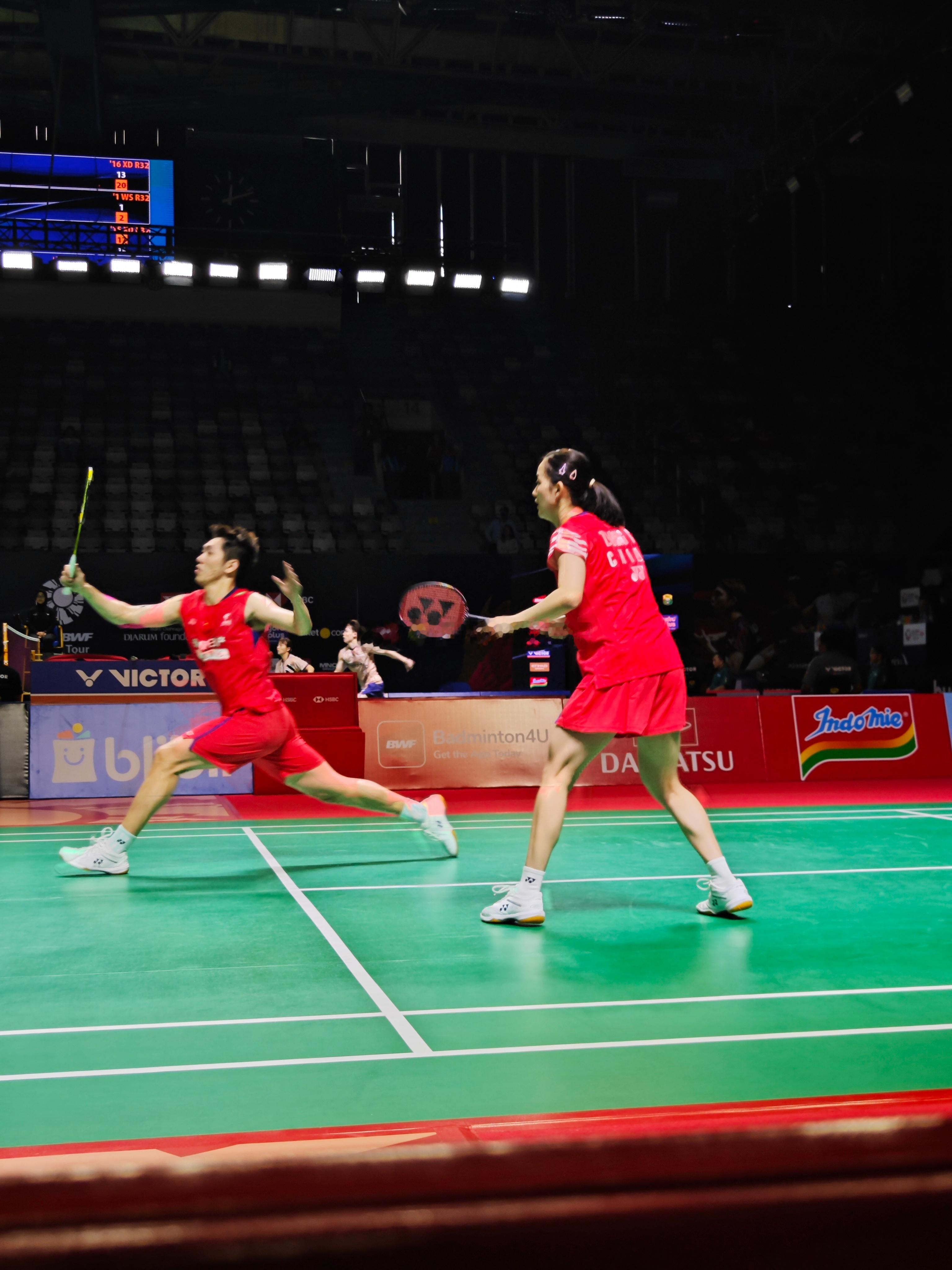 混双 1/16赛 程星 / 张驰 13-21 许永凯 / 维德佳佳 2026年印