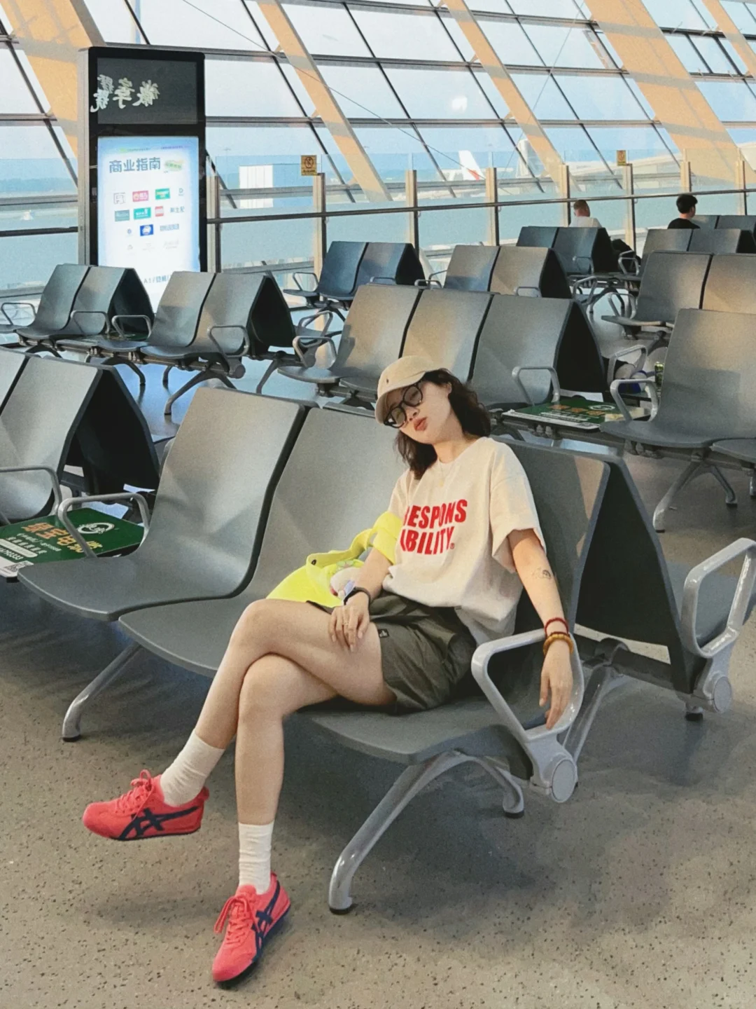 胶片日常✈️机场looooooooook