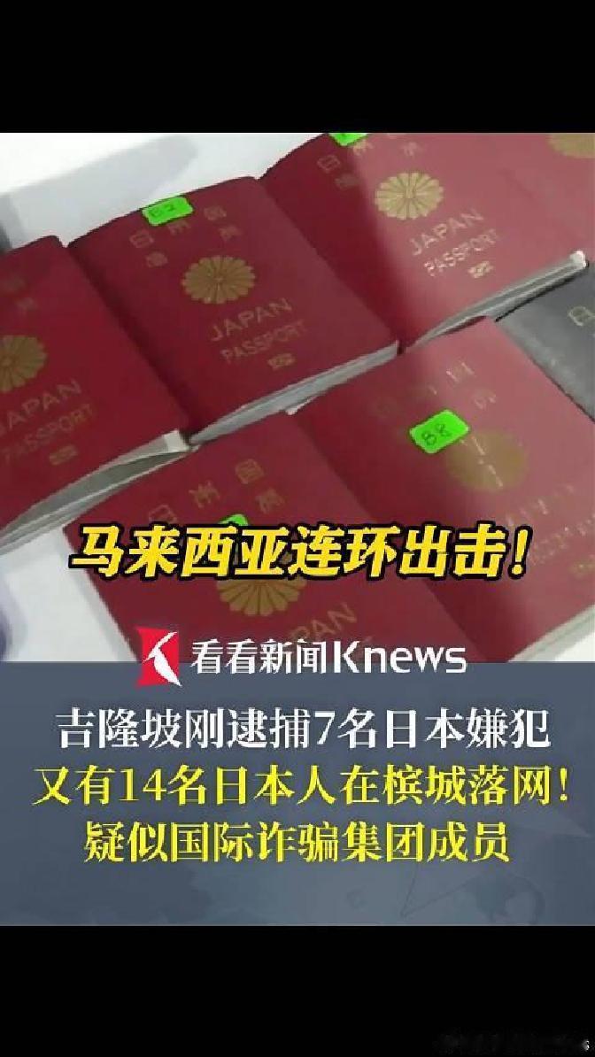 马来西亚警方这次搞得挺突然，直接把14名日本人扣下来了，而且事情发生在槟城州，所