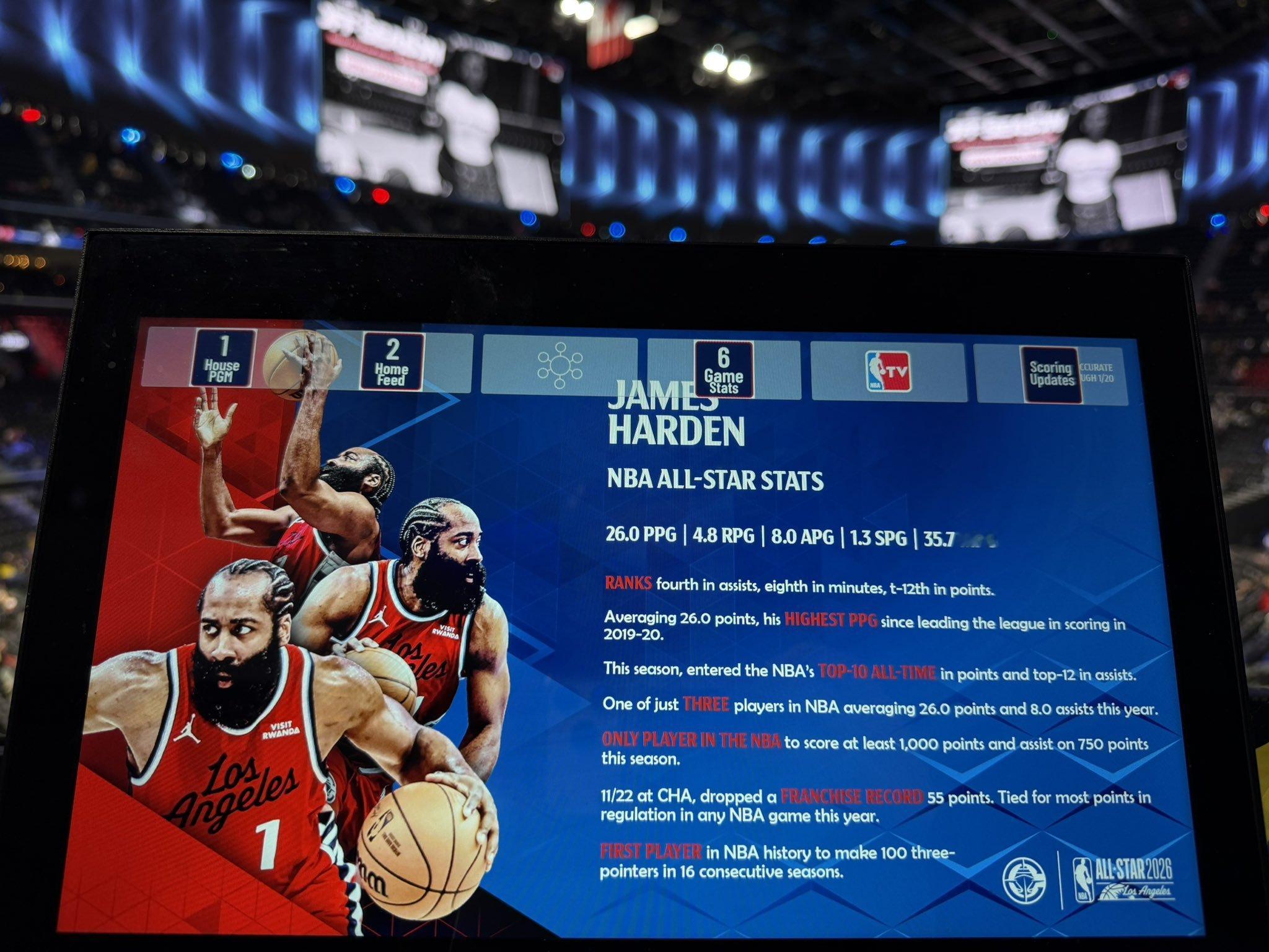 ▲快船官方给哈登拉票呢NBA