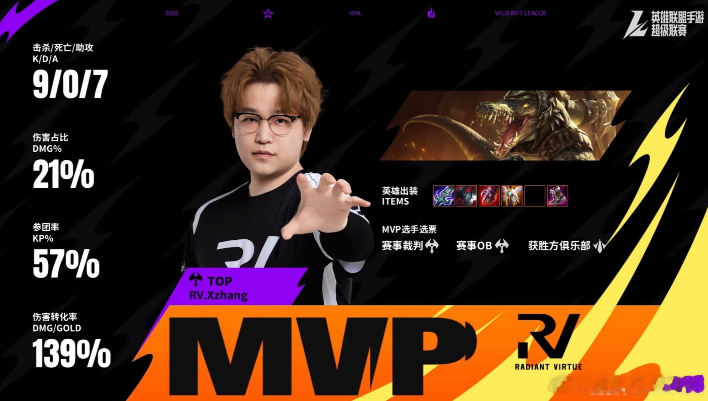 英雄联盟手游赛事 RV  2-0  ACE！Xzhang鳄鱼顶住压力，ACE多次