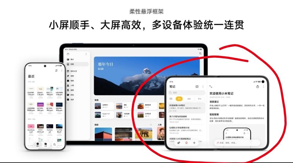小米的阔折叠手机？ 